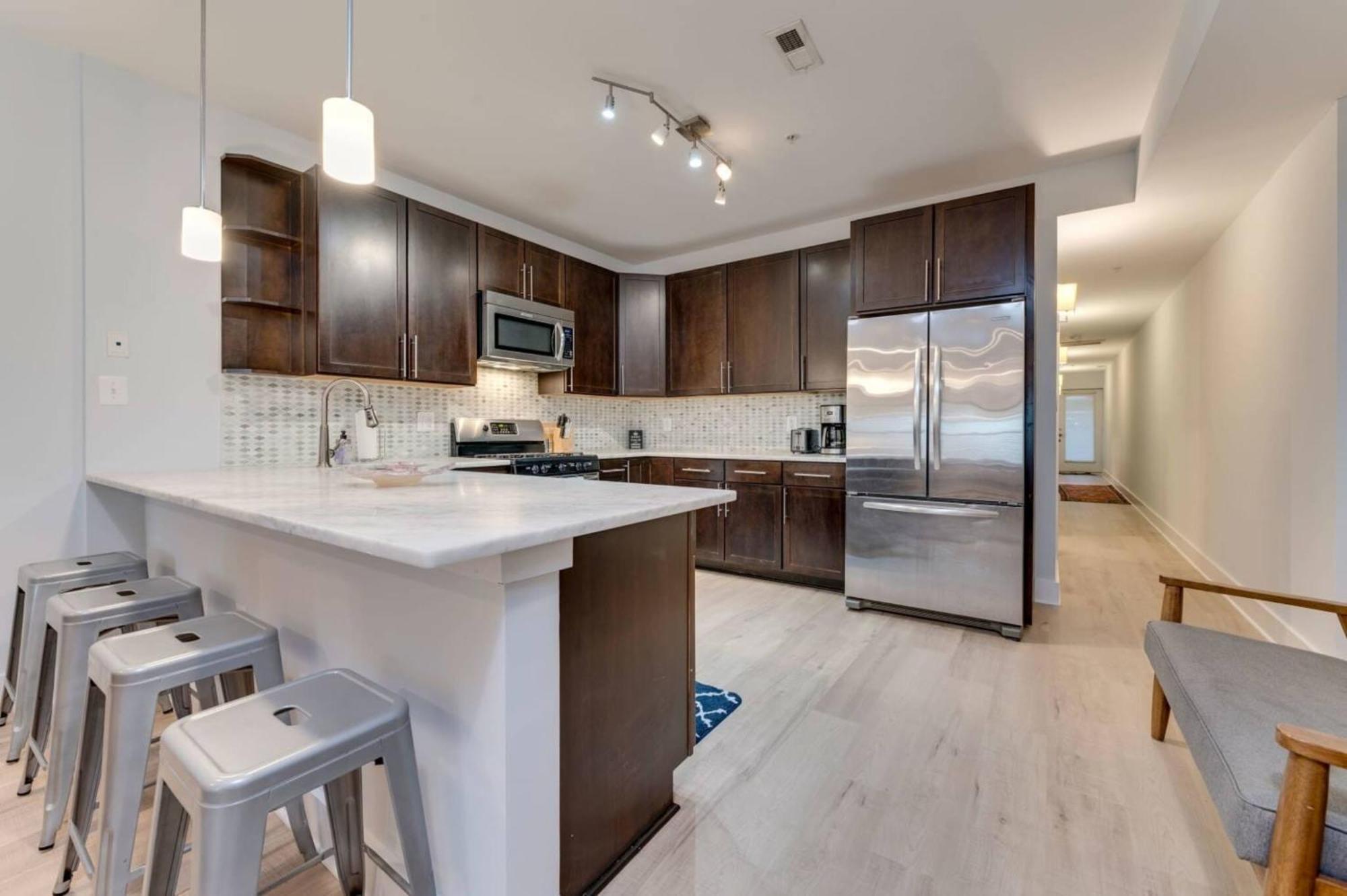 דירות וושינגטון Luxe 2Bd2Ba Townhouse In Hip Area - Near Metro מראה חיצוני תמונה